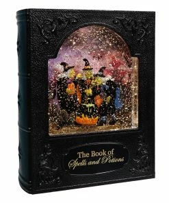 Traditions Shop 19 Best Sale ๐ Traditions The Book Of Spells & Potions Lighted Spinning Water Globe ๐