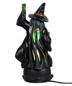 Brand new 🔔 Traditions Electric Molten Magic Lamp Witch Sculpture 🔥 -Traditions Shop SS2659800wc
