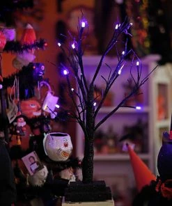 Best Pirce 🎉 Traditions Black Twig Light Up 🎃 Halloween Tree ✔️ -Traditions Shop TPG7571 display