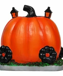 Wholesale ✔️ Traditions Jack O' Lantern Light Up Pick Me Up Pumpkin Wagon 👏 -Traditions Shop TPTH00354c