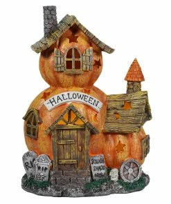 Best Sale 👏 Traditions Light Up Haunted Pumpkin House Decor 🎉